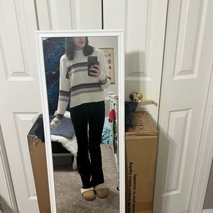 Coquette Striped Sweater